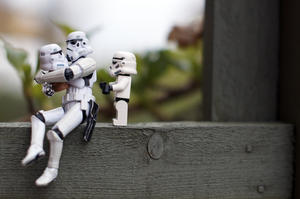 Aren't you a little short for a stormtrooper?