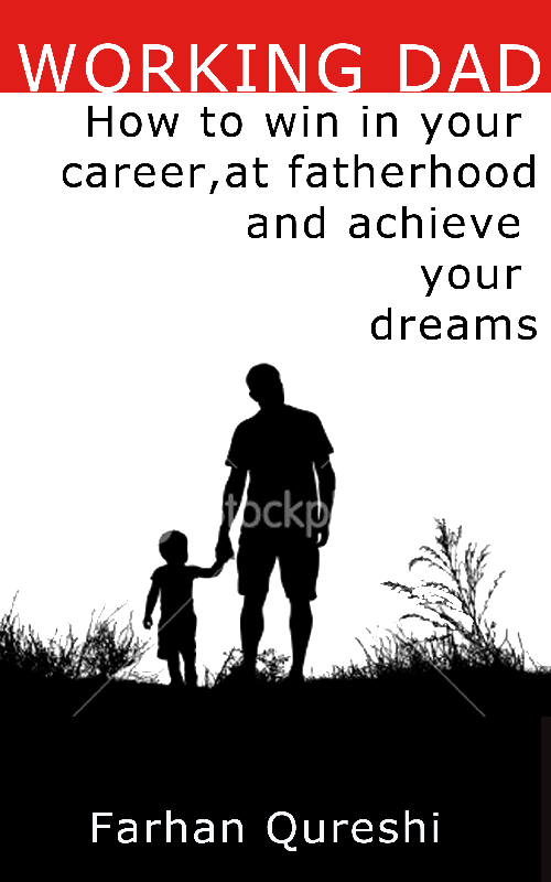 Book Cover Design Concept C: Working Dad mockup 3