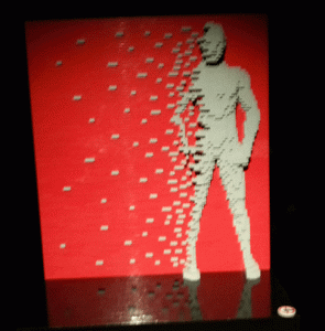 Lego exhibition - Disintegration