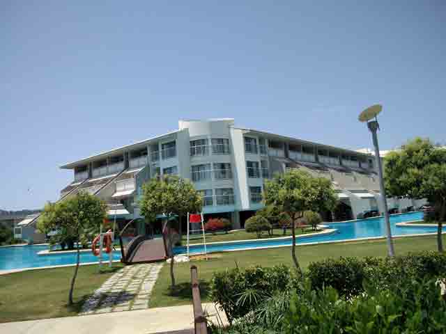 Hilton Dalaman pools right outside your room
